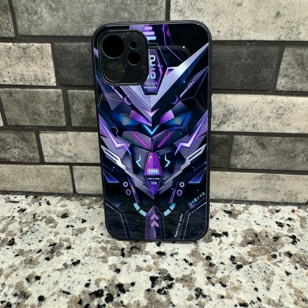 iPhone 12 Vibrant Multicolored Smart Phone Case - Brand New, never used